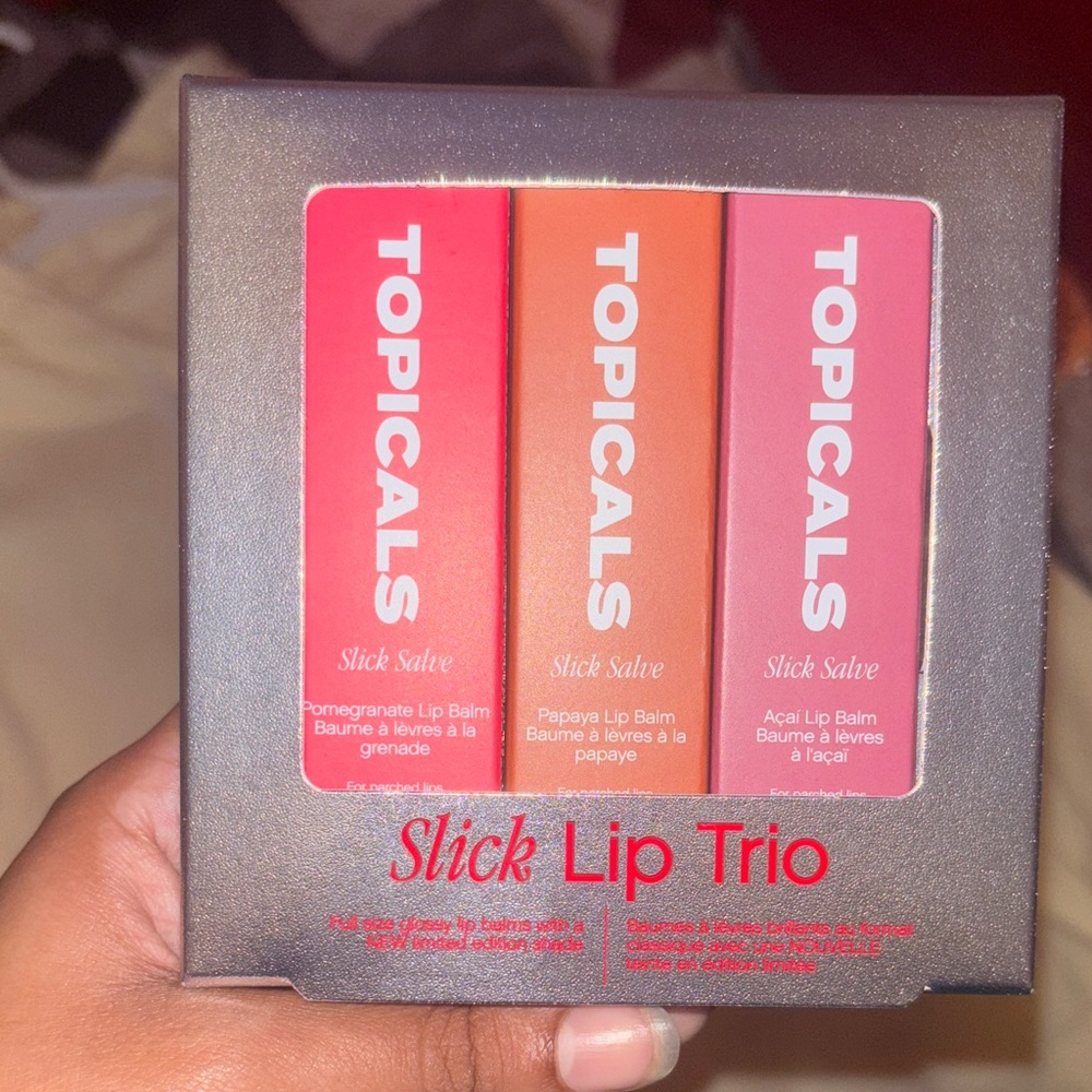 Topicals Slick Lip Trio (NIB)